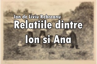 Relatiile dintre Ion si Ana in Ion de Liviu Rebreanu